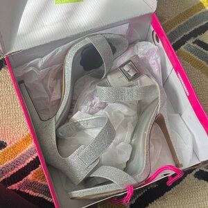 Dream Pair Silver Heels